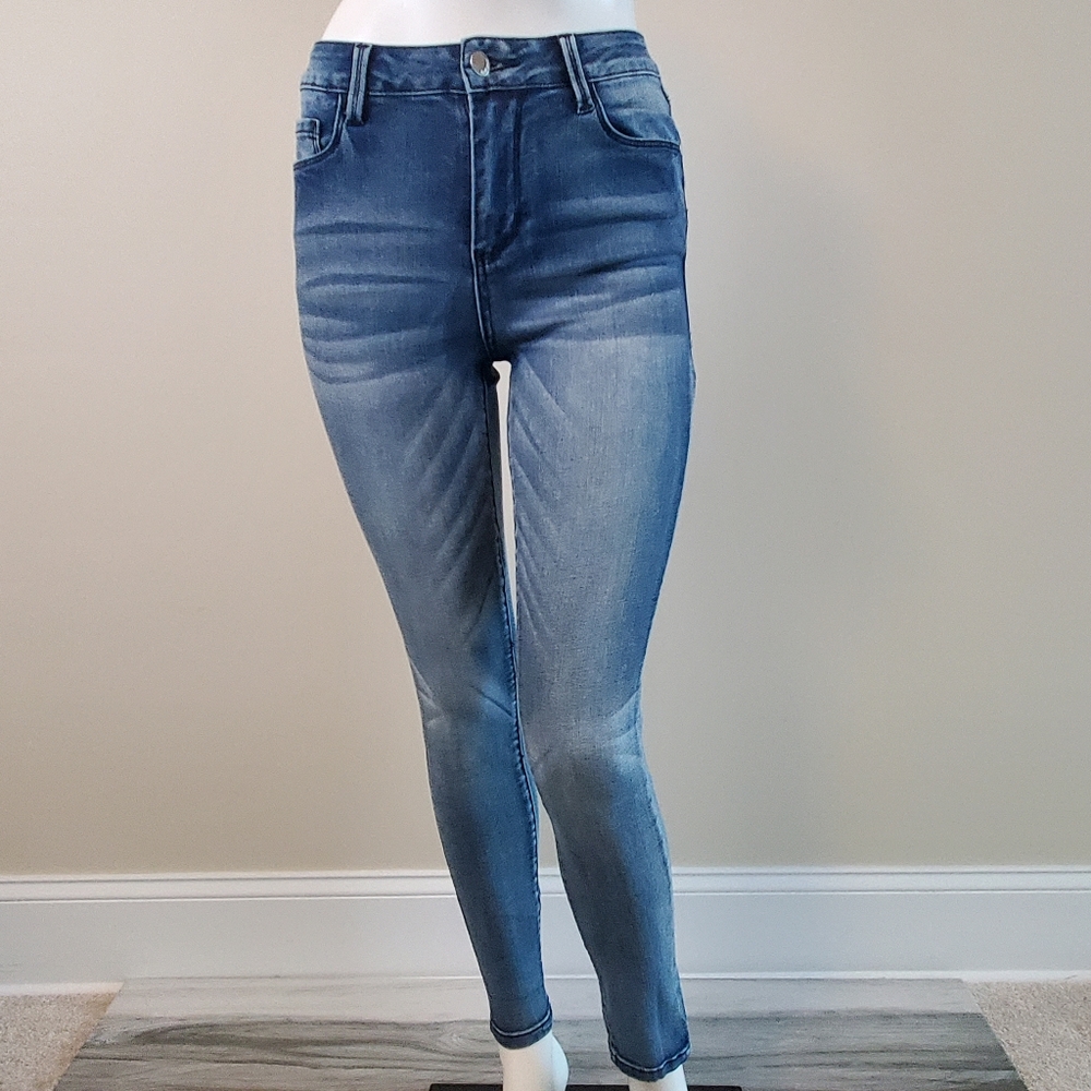bebe Women's Skinny Jeans - Blue